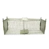 Boîte à fauves pliable 2 entrées maille carrée 160x55x50cm