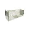 Boîte à fauves pliable 2 entrées maille carrée 160x55x50cm