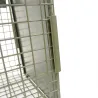 Boîte à fauves pliable 2 entrées maille carrée 3 tailles