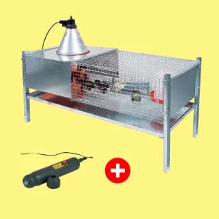 Kit de démarrage Expert - Cage éleveuse avec accessoires
