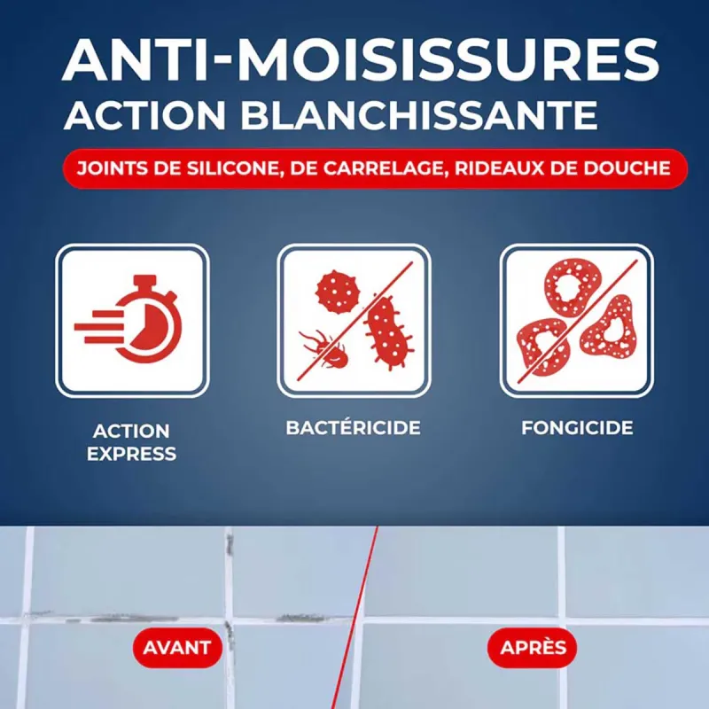 Antimoisissures Starwax pour joints de salle de bain 500ml — free download