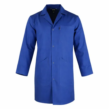 Blouse de travail homme Limeur LMA® - Manches longues - Bleue