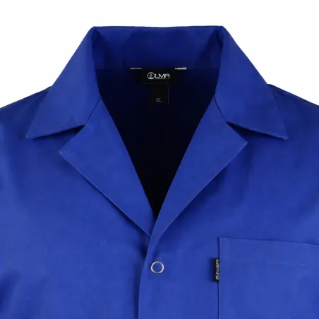 Blouse de travail homme Limeur LMA® - Manches longues - Bleue