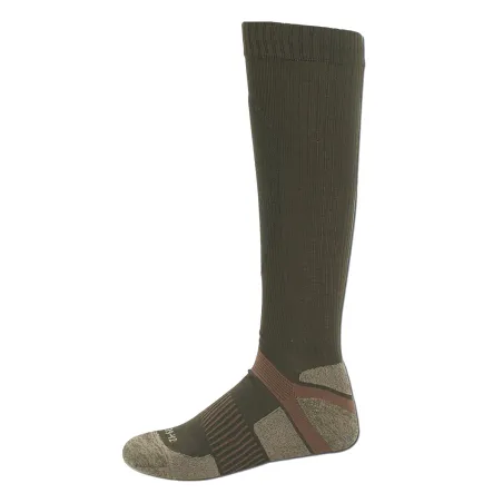 Mi-bas chauds Thermolite® vert - Protection renforcée