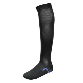 Mi-bas anti-fatigue Noir - Confort et soutien au quotidien