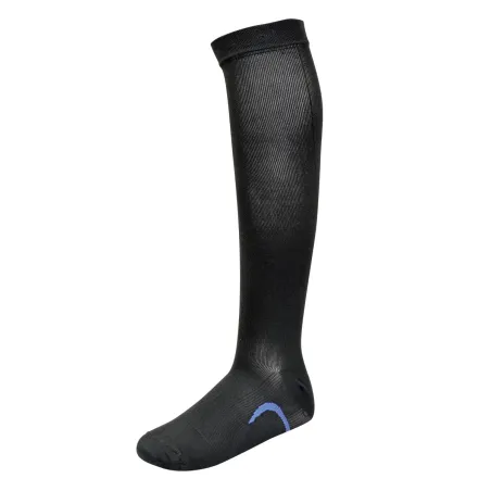 Mi-bas anti-fatigue Noir - Confort et soutien au quotidien