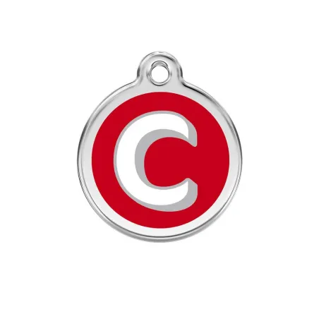 Médaille Alphabet en Acier Inoxydable - Gravure Personnalisable