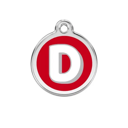 Médaille Alphabet en Acier Inoxydable - Gravure Personnalisable