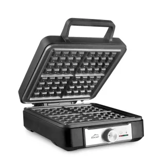 Gaufrier LACOR Gante - 1400W - Gaufres 20x20 cm - Revêtement anti-adhésif