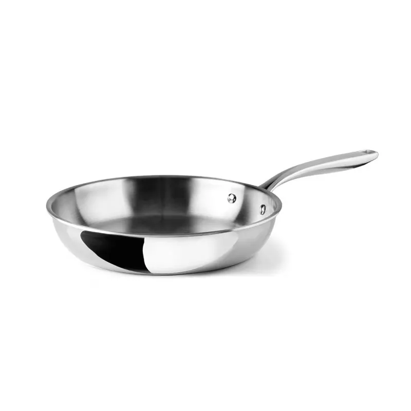 Poêle Trichef en Acier Inoxydable Ø26cm - Tous Feux et Four - Lacor