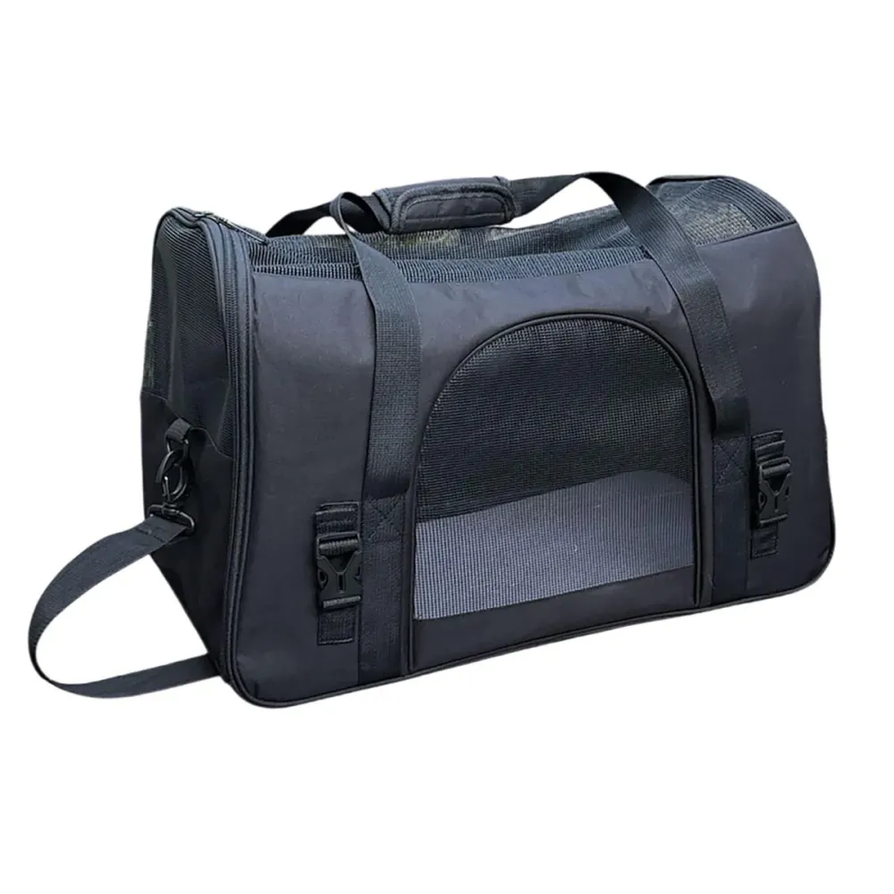 Sac de transport en nylon ventilé pour petit chien