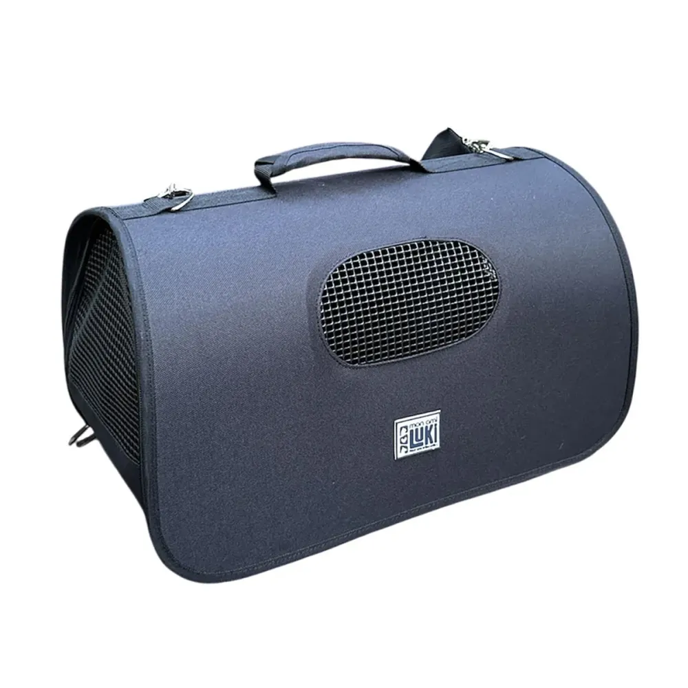 Sac de transport tunnel noir pour petit chien