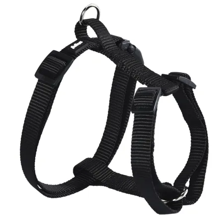 Harnais en Nylon Noir - Ajustable 52-80 cm