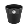 Pot plastique diamètre 22 cm hauteur 20cm noir Elho