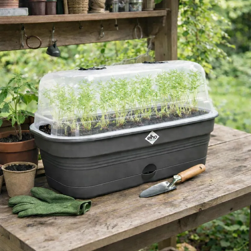 Bac de culture rectangulaire plastique 32 x 13 x 18 cm