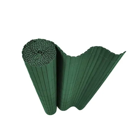 Canisse PVC occultant double face 1,5x3m vert - Kit complet avec fixation