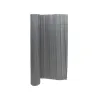 Canisse PVC occultant gris 1,5x3m - Simple face avec kit de fixation