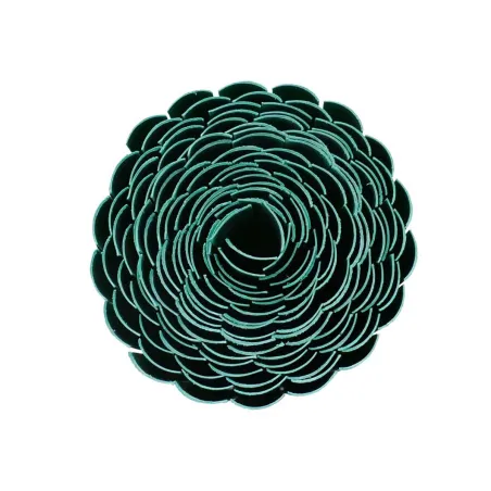 Canisse PVC occultant simple face 1x3m vert - Kit de fixation inclus