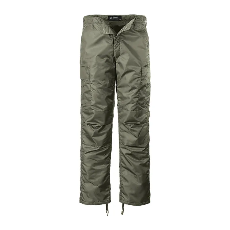 Pantalon thermo homme Brandit® Olive - Nylon coupe-vent et hydrofuge