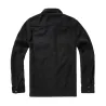Chemise polaire homme Jeff Brandit® - Manches longues - Noir