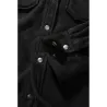 Chemise polaire homme Jeff Brandit® - Manches longues - Noir