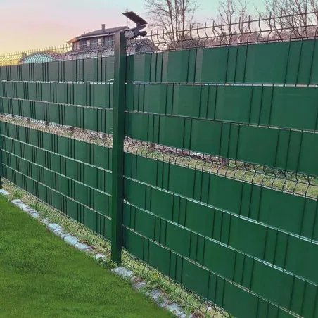 Bande de séparation occultante en PVC - 19 x 20 cm - 450 g/m²