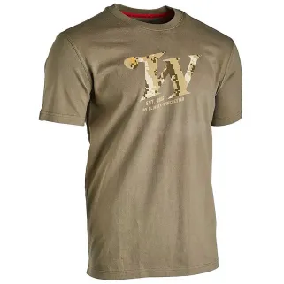 T-shirt Homme Springer Winchester® - Coton 180g/m² - Col Rond - Kaki