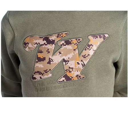 Sweat-Shirt Redstone Crew Neck Winchester® Kaki Homme