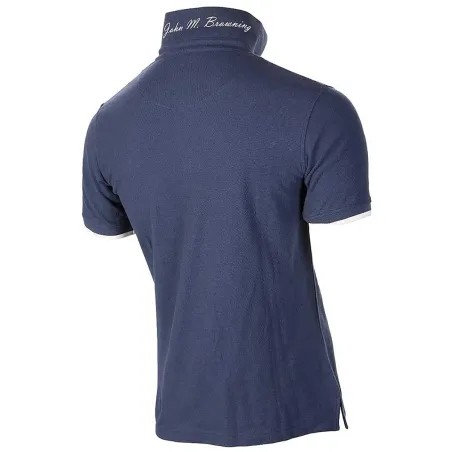 Polo Ultra 79 Browning® Homme - Bleu Coton Respirant