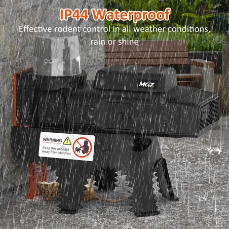 Piège Électronique à Souris USB - Décharge 5V/700mA - Autonomie 60 Jours