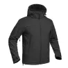 Veste Softshell Fighter A10® Homme Noire - Manches Longues