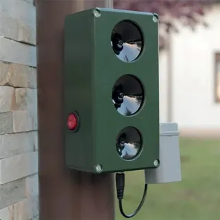 Répulsif Électronique Anti-Rongeurs et Renards CH300G - 3000m²