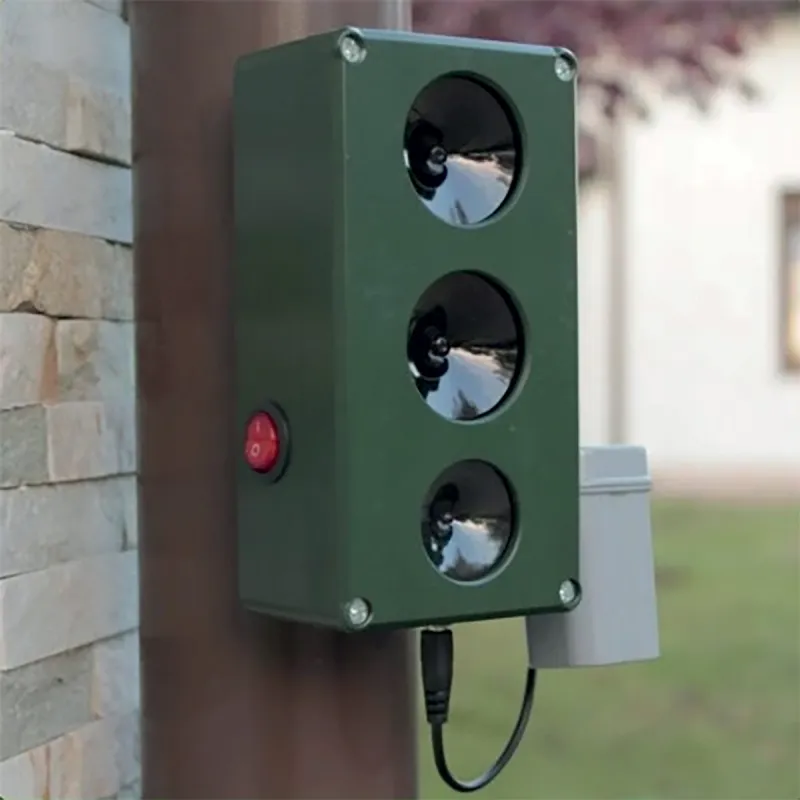 Répulsif Électronique Anti-Rongeurs et Renards CH300G - 3000m²