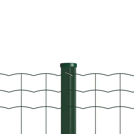 Grillage soudé PVC 1,50m x 20m - Maille 7,5x10cm - Ø2,1mm