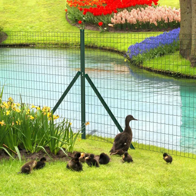 Grillage soudé PVC 1,20m x 20m - Maille 75x100mm - Ø2,1mm