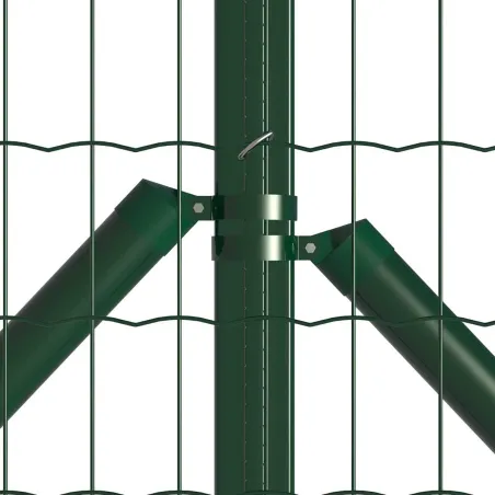 Grillage rouleau soudé PVC 1,20m x 20m - Maille 10x5cm - Ø2,5mm