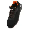 Chaussures de sécurité basses Leno - Homme Noir/Orange - Herock