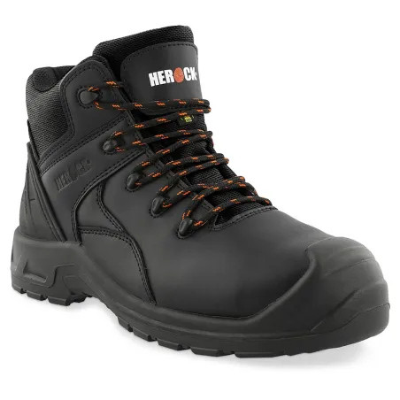 Chaussures de sécurité Talin - Mi-hautes homme en synthétique noir - Herock
