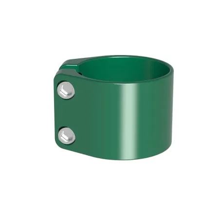 Lot de 4 clips de fixation pour panneau grillagé Ø48 mm - Acier galvanisé