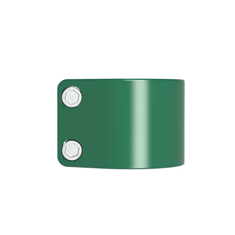 Lot de 4 clips de fixation pour panneau grillagé Ø48 mm - Acier galvanisé