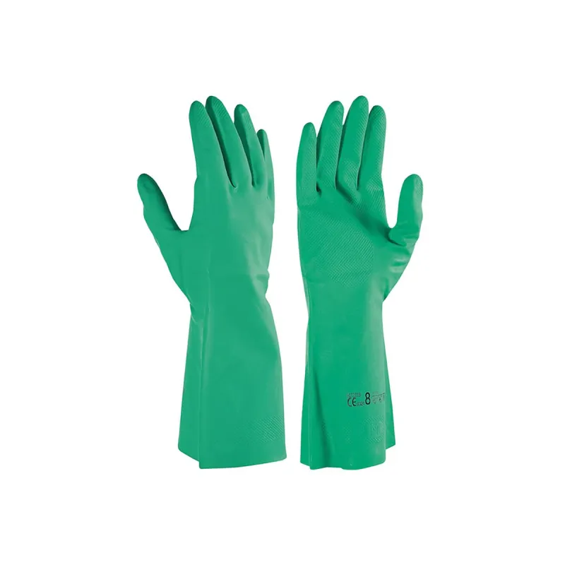 Gants de jardin Phyto T8 - Protection en nitrile vert - Black Fox