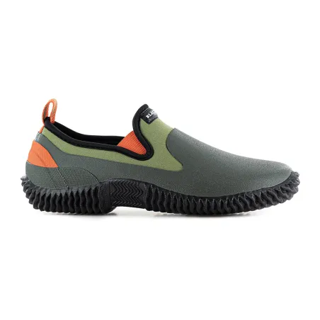 Chaussures Homme Néo Sans Gêne - Kaki et Orange - Black Fox