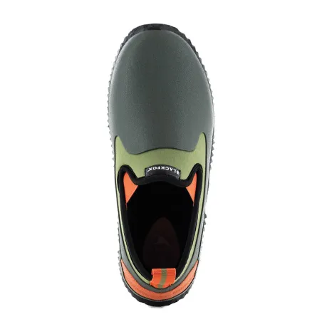 Chaussures Homme Néo Sans Gêne - Kaki et Orange - Black Fox