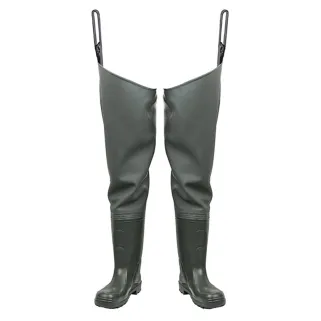 Cuissardes PVC homme noires - Imperméables et antidérapantes