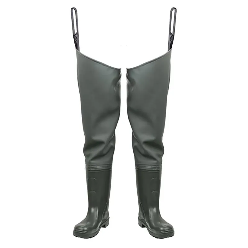 Cuissardes PVC homme noires - Imperméables et antidérapantes