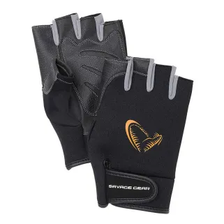 Gants néoprène homme - Dos main chaud et antidérapant - Noir