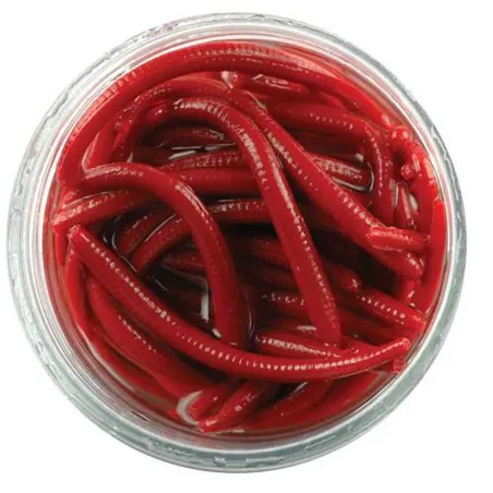 Vers rouges Powerbait® 3 cm - Appât pour truite et carnassiers