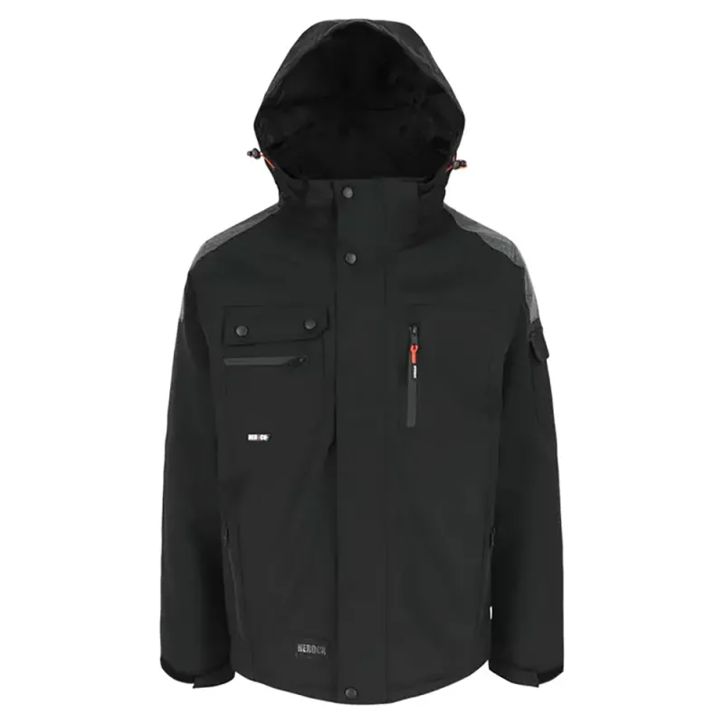 Parka tous temps Persia noir Herock – imperméable & respirante