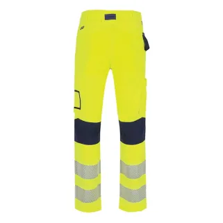 Pantalon Hector High Viz jaune Herock – haute visibilité & stretch