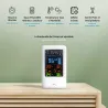 Station météo connectée avec pluviomètre - Affichage couleur et alertes météo